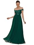 Diseño: con un sexy escote corazón con delicadas lentejuelas, crea una silueta que favorece la figura. Una falda de gasa fluida completa el look romántico. ¡Es perfecto para fiestas nocturnas, cócteles, baile de graduación, regreso a casa, graduación, bodas y cualquier otro evento formal!