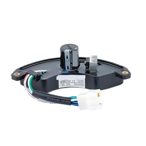 Generador de gasolina monofásico AVR de 3 kW, 5 kW y 7,5 kW, regulador de voltaje automático, estabilizador y control de piezas.