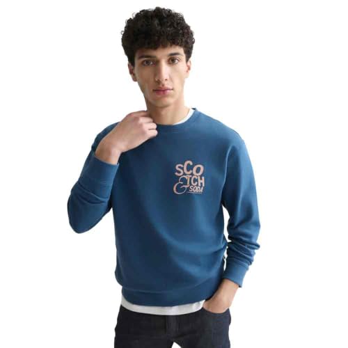 Sweat Scotch & Soda pour homme : finie la sensation de froid avec ce maillot doux à col rond