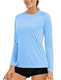 Cavva Long Sleeve Shirts for Women UV Protection SPF Rash Guard Lightweight Quick Dry Tennis Sports...