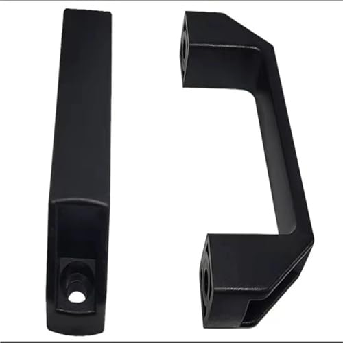 TESHHIPH Cabinet Door Drawer Toolbox Handle Black Furniture Cupboard Wardrobe Handle 1Pcs(180mm-Plastic)