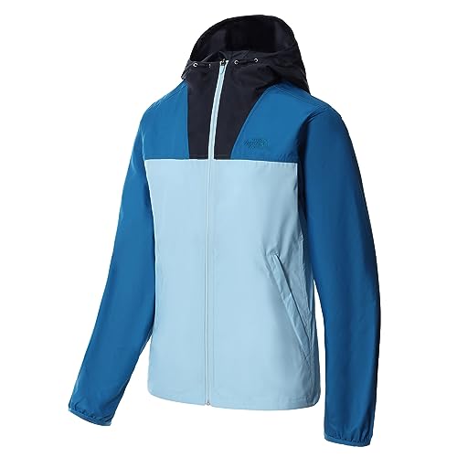 THE NORTH FACE Women's Cyclone Jacket, Aviator Navy/Banff Blue/Beta Blue, Small
