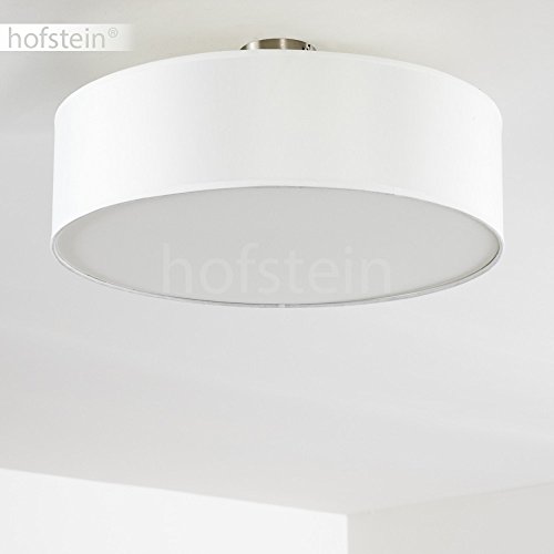 Lampada da soffitto con paralume in tessuto Foggia...