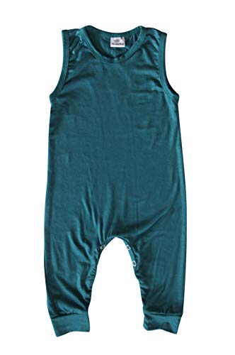Silky Sleeveless Baby Romper for Boys and Girls-Boy, Girl, Gender Neutral