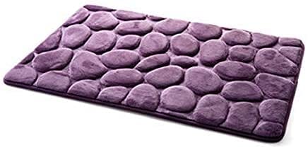 CORAL FLEECE MEMORIA MEMORIA MEMORIA DE MEMORIA Juego de la alfombra de la espuma Baño de inodoro Mats antideslizantes Suelo de la alfombra Colchón para el baño Decoración del baño 40x60 cm Baño Absor