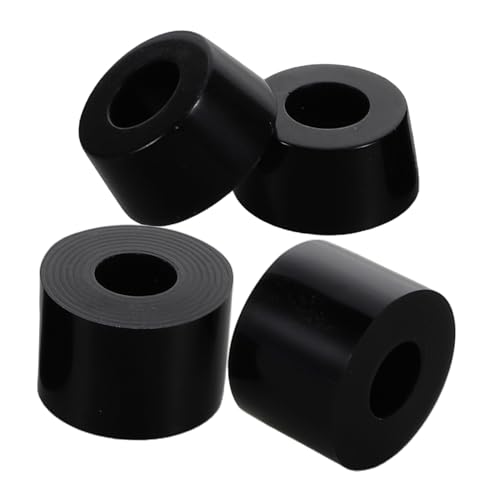 BRIGHTFUFU Skateboard Mounting Pads 4pcs Skateboard Riser Shock Absorbers Bushings Pivot Cups Parts