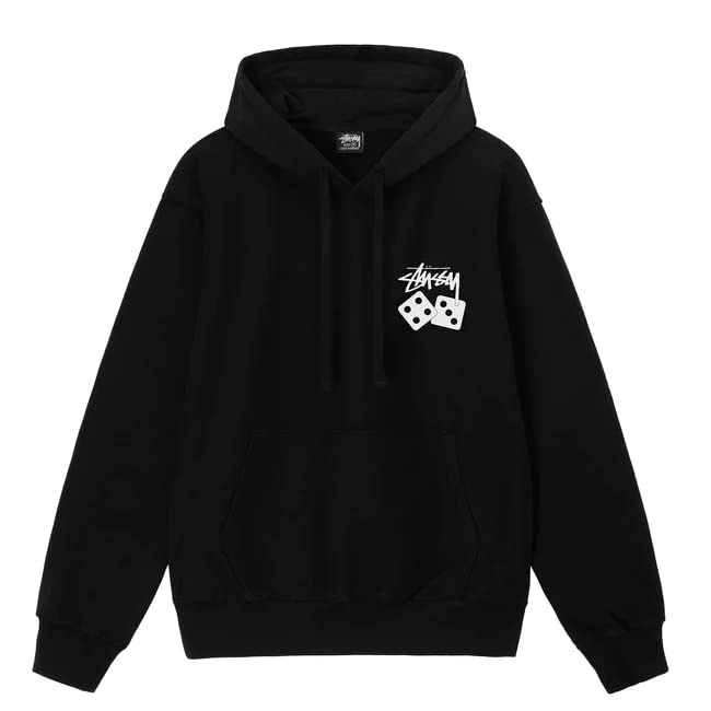 Amazon.co.jp: [ステューシー] DICE PIGMENT DYED HOOD BLACK 1924883  