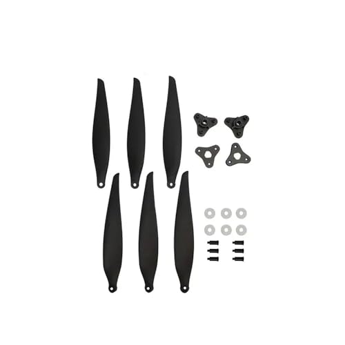 Hélice pliante tripale F1265 en nylon renforcé pour modèle RC - 2