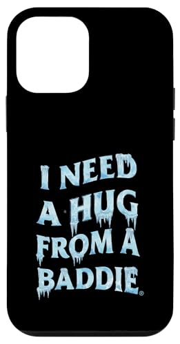 I Need A Hug from A Baddie �ʔ������t (ART ON BACK) �X�}�z�P�[�X iPhone 12 mini �p