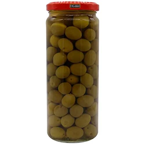 Figaro Green Plain Olives, 15.87 oz ℮ 450 g