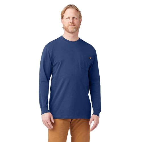 Image of Dickies Men's Big and Tall Long Sleeve Heavyweight Crew Neck