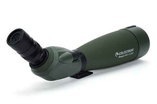 319eM8zfZNL Celestron Regal M2 100ED Spotting Scope – ED Glass for Hunting, Birding and Outdoor Actvities – Phase and Dielectric Coated BaK-4 Prism – Fully Multi-Coated Optics – Dual Focus – 22-67x Zoom Eyepiece - Image 3
