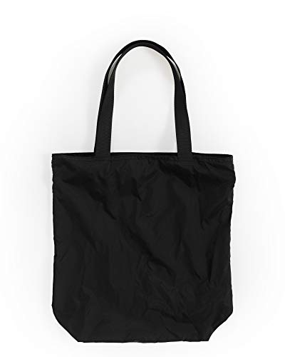 BAGGU Ripstop Tote, Super Versatile Lightweight Nylon Tote, Black (2018)