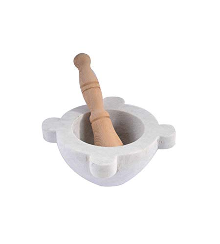 Mortaio Machx In Marmo Con Pestello Legno 20 [Machx]