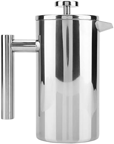 Onythral Stainless Steel French Press Coffee Maker, Double Wall Insulated Coffee Press Pot with Precision Filter, 800ml 1000ml for Home Office House Tea Brewing (800ML) - 5