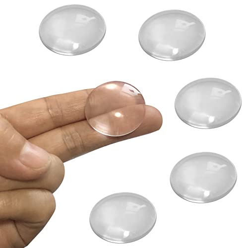 Image of 5PCS X Optical Glass Lens Without Edge Dameter 40MM Flat-Convex Lens, Focusing LED Convex Lens (Φ40mm*H8.5*F60)