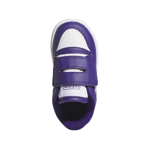 Baskets basketball adidas Break Start bébé légères en cuir synthétique souple