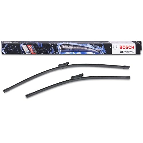 Bosch Wiper Blade Aerotwin A102S, Length: 650mm/475mm – Set of Front Wiper Blades - Only for Left-Hand Drive (EU)
