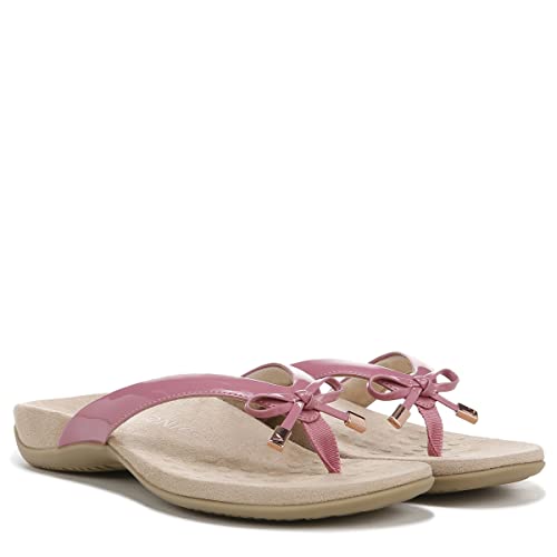 Image of Vionic Women's Rest Bella Toe Post Sandal- Supportive Ladies Orthotic Sandals that include Three Zone Comfort with Arch Support- Flip Flop for Ladies, Medium and Wide Width Size 5-12