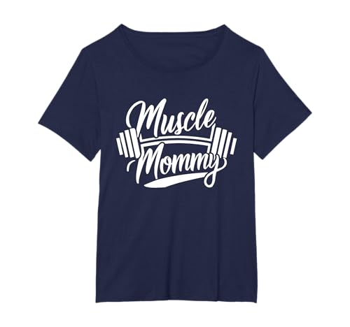 Muscle Mommy Mama Fitnessstudio T-Shirt