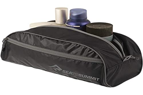 Toiletry Bag L Color: Negro / Gris Cover