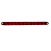 Partsam 1PC Red 15" 11 LED Light Bar Stop Turn Tail 3rd Brake Light Truck Trailer Identification ID Bar Waterproof