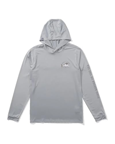 Salty Crew Men's Lurking Sunshirt Hoodie - Lightweight, UPF 50+, LS Sunshirt - Beach Lifestyle Apparel2