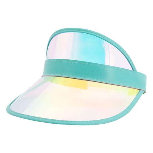Image of Surkat Plastics Clear Sun Visors UV Protection Hat Cap Headwear Sunhat for Golf Tennis Beach Cycle