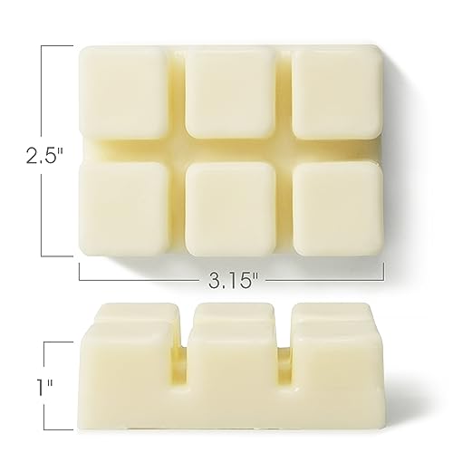 Earnest Living Scented Wax Fragrance Melts Summer Daydream White Musk Grapefruit Patchouli Bergamot Amber Wax Cubes Pack Home Warmer Tart Electric Candle Aroma Decor Gift 256 gramme (3-Pack)