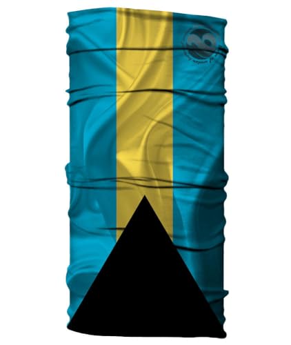 Born of Water Neck Gaiter: Flags: Fishing Face Mask Shield UV Protection2