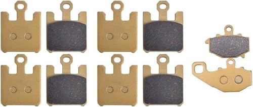 Plaquettes de frein moto ZX10 R kit avant arrière Ninja ZX1000 C1 C2 D6F D7