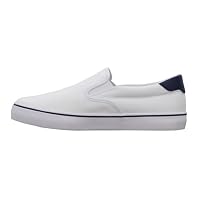 Lugz | Clipper Casual Sneakers for Men | Slip On Shoes for Men | Everyday Men Footwear, White/Peacoat Blue, 9.5 — image 8