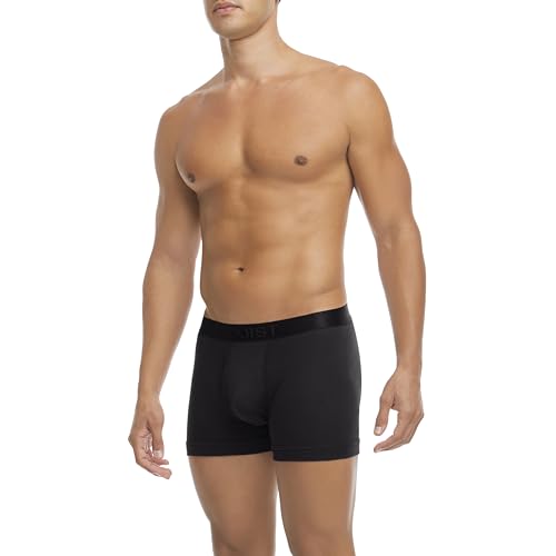 2(X)IST mens Pima Cotton 6.5'' Boxer Brief 3-pack3