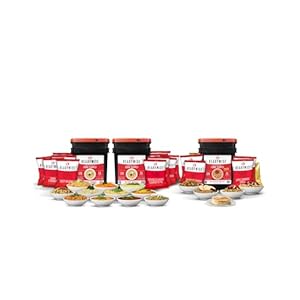 ReadyWise Emergency Food Supply – 360 Servings, 3 Buckets, Freeze Dried & Dehydrated Package of Long Term Meals, Survival Kit for Camping, Prepper Food Storage Supplies, up to 25 Year Shelf Life