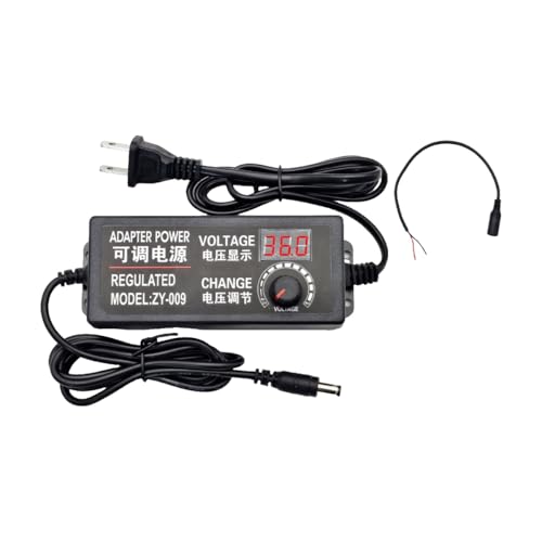 Adaptateur secteur 3-36V 2A réglable avec écran horizontal pour alimentation stable