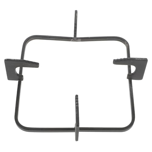 NAMOARLY Support de Poêle à Gaz Fonte Stable et Antidérapant Accessoire Polyvalent pour Cuisinière Support Compact pour Casseroles et Wok