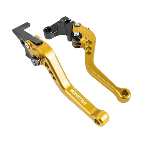 Leviers de frein moto réglables pour Monster 695 796 - Ajustement micrométrique de la garde