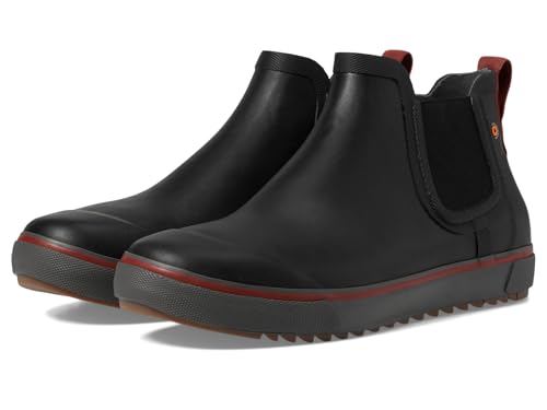 Bogs Men's Kicker Rain Chelsea II Boot, Black 1, 11
