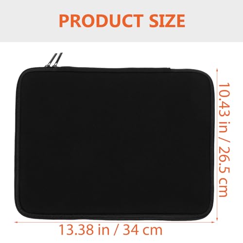 Funda para portátil y tablet de 13 pulgadas, negra y ligera miniatura 2