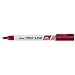 Markal Pro-Line Micro Tip Liquid Paint Marker with 1/32" Bullet Tip, Red (Pack of 12)