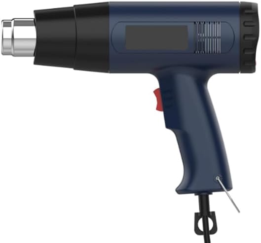 2500W 220V Electric Industrial Grade Heat Hot Air Gun Portable Adjustable Temperature Heat Gun Can Be Applied in Soldering, Welding PVC