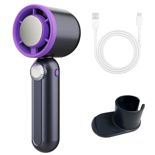 Dinhauyon Mini Ventilador Turbo Para Viajes, Ventilador Portátil De 4000mah, De Soporte De Base Desmontable De Carga Tipo c, para Viajes Oficina Exterior (17 Cm, Gris) Dinhauyon Mini Ventilador Turbo Para Viajes, Ventilador Portátil De 4000mah, De Soporte De Base Desmontable De Carga Tipo c, para Viajes Oficina Exterior (17 Cm, Gris)