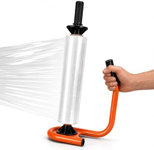 Stretchfolien Abroller Profi 450-500 mm orange Metall SRT