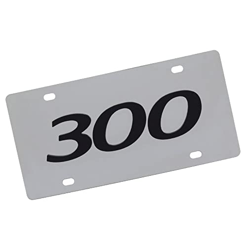 Eurosport Daytona Logo License Plate for Chrysler 300 (Chrome)