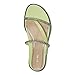 Vionic Women's Citrine Prism Slide Sandal- Supportive Strappy Sandals That Include Three-Zone Comfort with Orthotic Insole Arch Support, Medium Fit Flat Sandals Pale Lime 6.5 Medium US