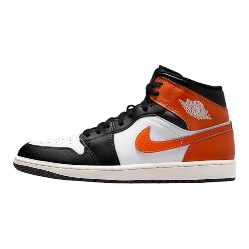 Starfish & Black Jordan 1 Mid Sneaker