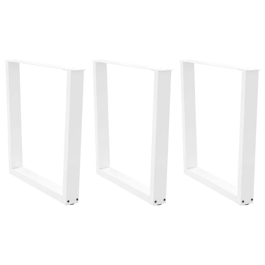 Pieds de table à manger en V pour un montage stable et moderne