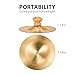 VixxNoxx Professional Copper Finger Cymbals Pair - 3.5