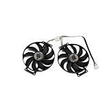 Spécification : FULIMEI FDC10H12S9-C T129215SU 6PIN GTX1660 RTX 2060 Super ventilateur GPU Compatible for ASUS GTX 1660 1660Ti Dual EVO OC RTX2070 de refroidissement carte graphique