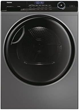 Haier HWD100-B14979S Freestanding Washer Dryer, Direct Motion and LED Display, 1400RPM 10kg/6kg Load, Graphite